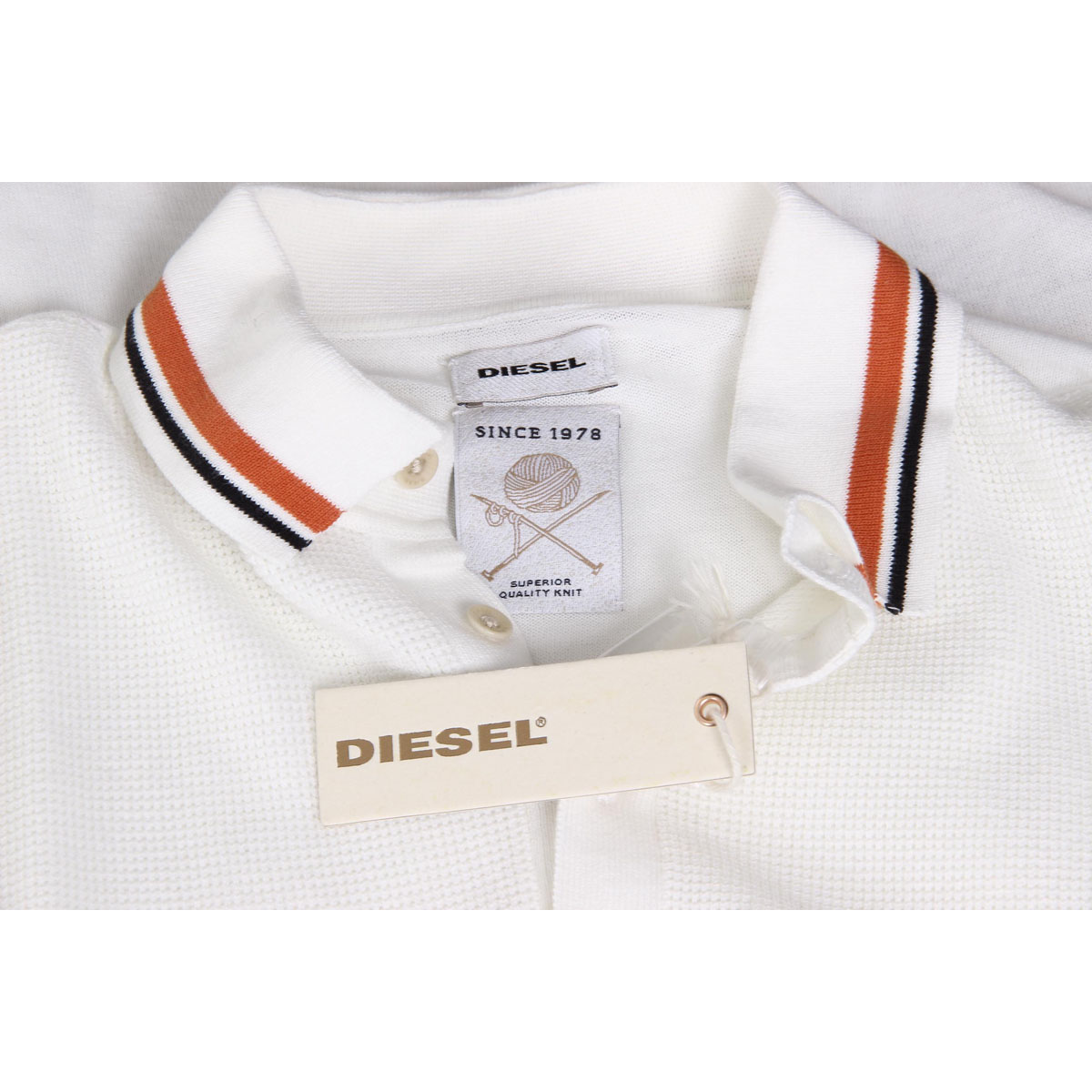 Diesel Mens Polo Short Sleeves 00SHUI 0WADF 129 K-IMRE