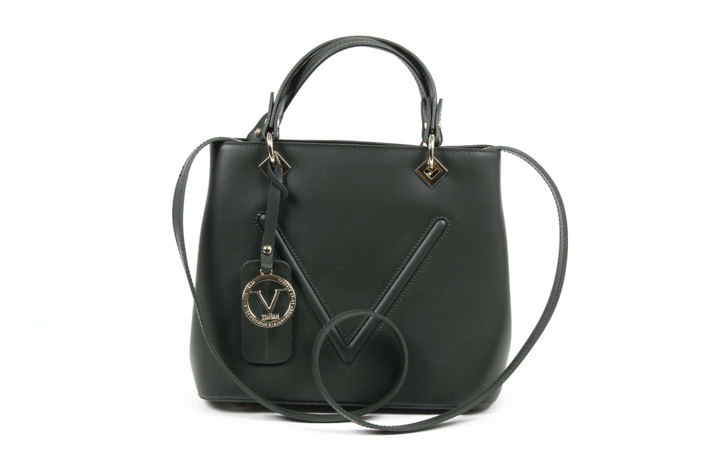 Bolso Mujer V 1969 Italia V004/2 RUGA VERDE BOTTIGLIA