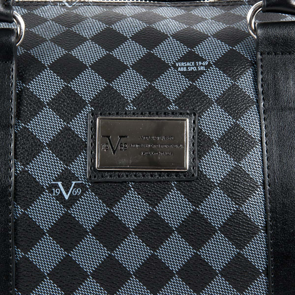 Bolso deportivo para hombre V 1969 Italia V1969015 GRIS NEGRO