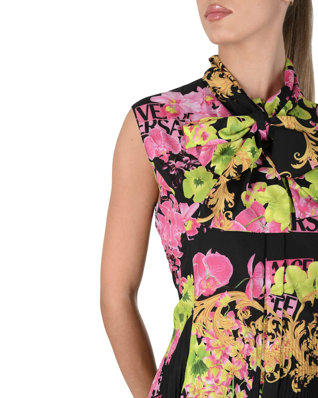 Versace Womens Dress 10091491A06641.5B100 8P2