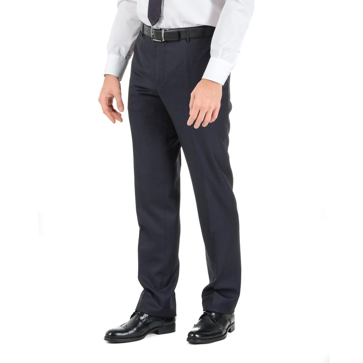 Corneliani Mens Suit Long Sleeves Dark Grey Super 120's