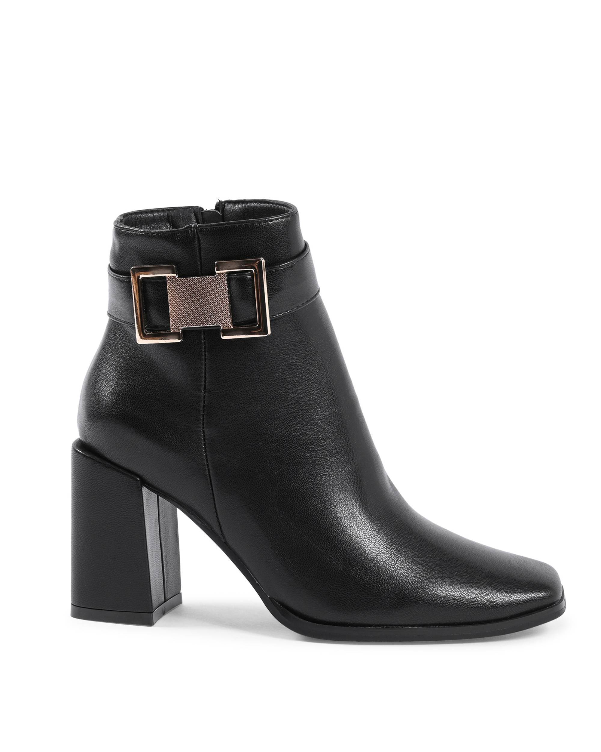 19V69 Italia Botines para mujer Negro X726 NERO