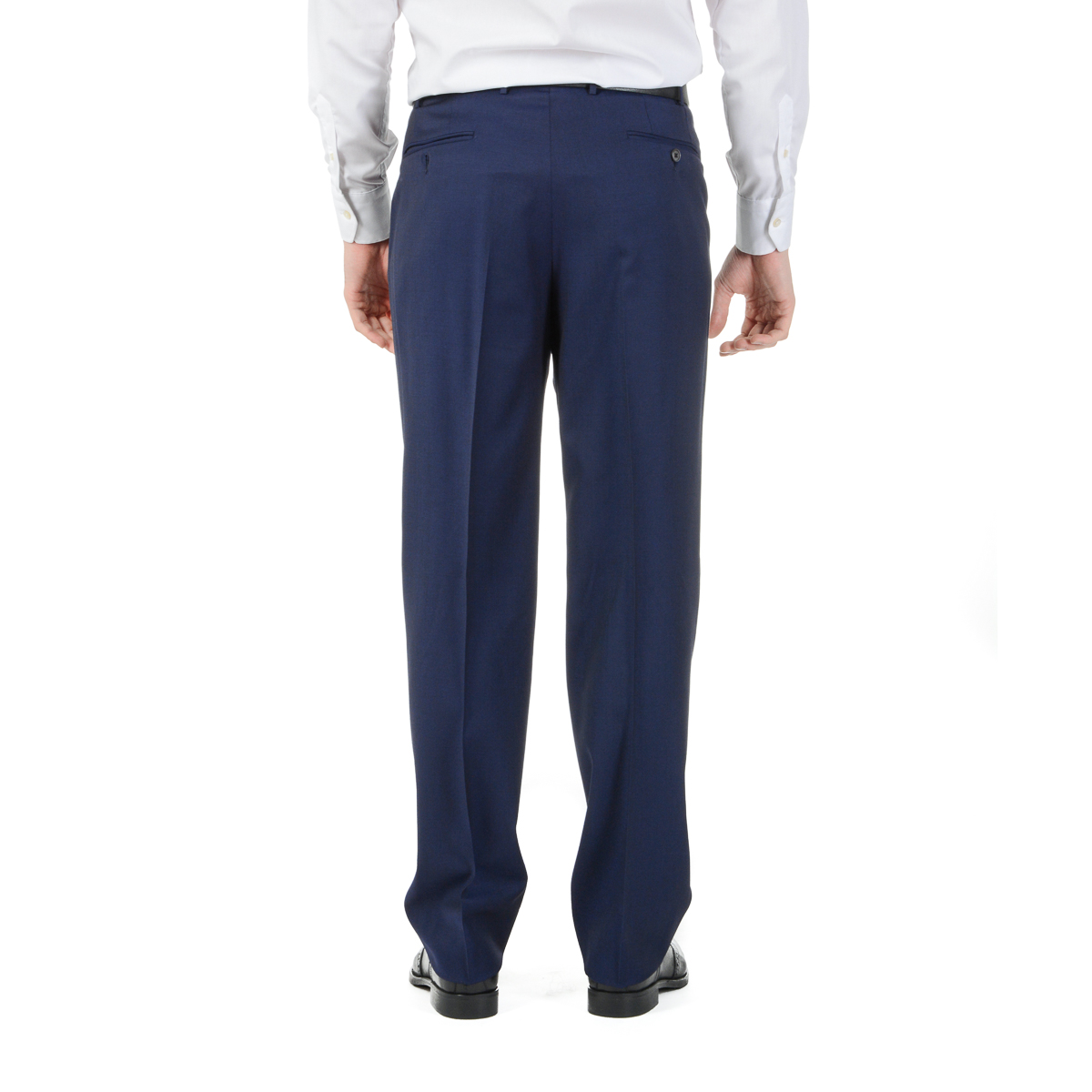 Corneliani Mens Suit Long Sleeves Blue Super 110's