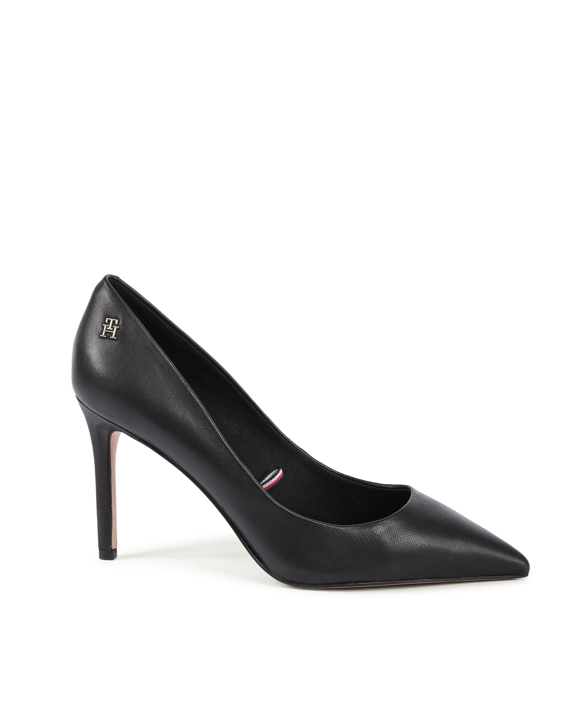 Tommy Hilfiger Womens Heels Black FW0FW07861BDS