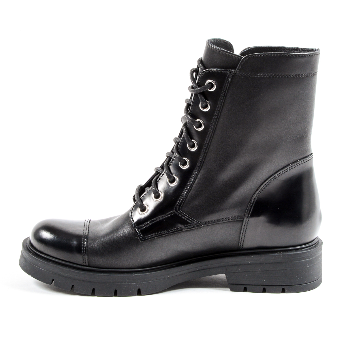 Andrew Charles - Bota corta para mujer, color negro, KARMA