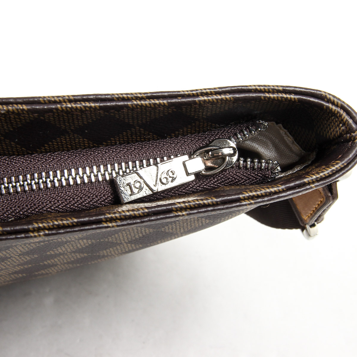 Bolso de hombro para hombre V 1969 Italia V1969017 COFFEE TABA