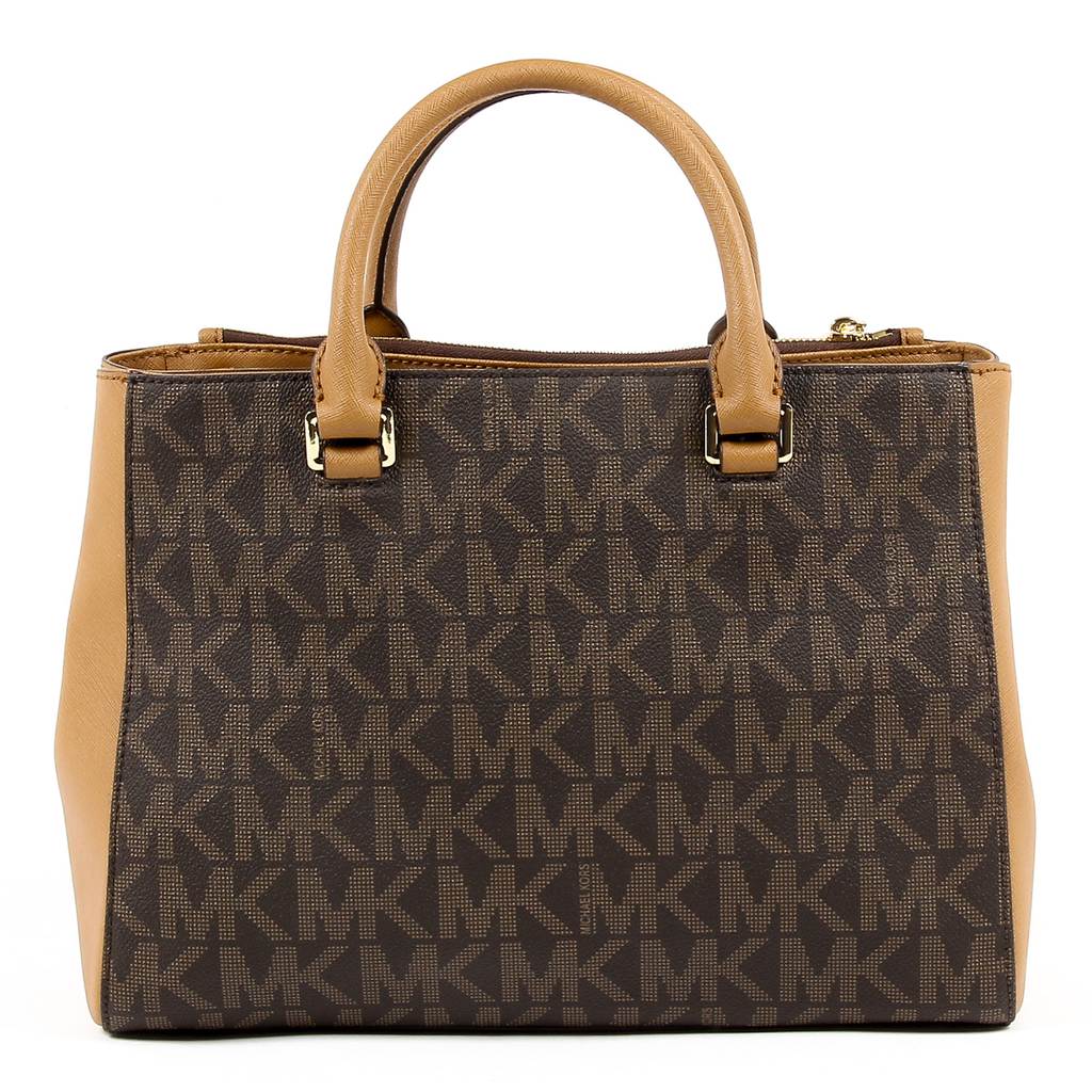 Michael Kors Womens Handbag KELLEN 35S7GSOS2B BRN ACORN