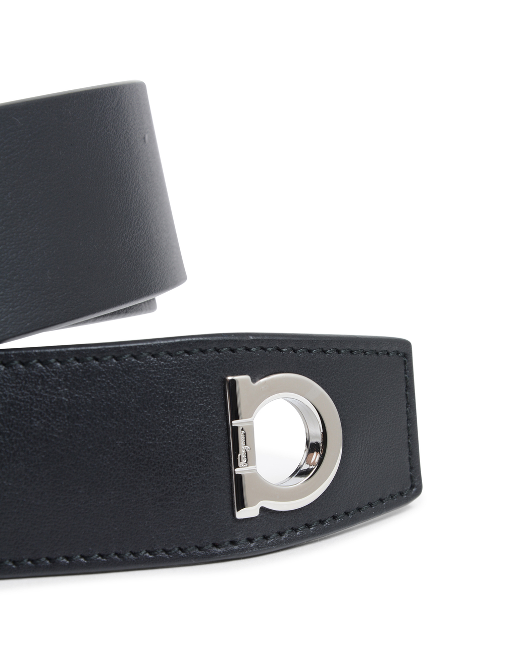 Cinturón ajustable Salvatore Ferragamo para hombre, negro, 679951 694934