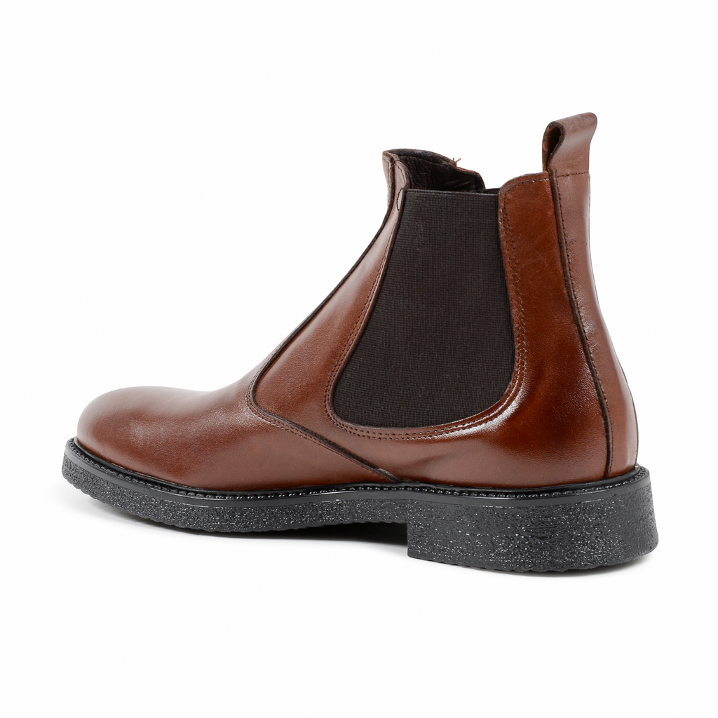 19V69 Italia Botín Hombre Camel 043 G VITELLO CUOIO