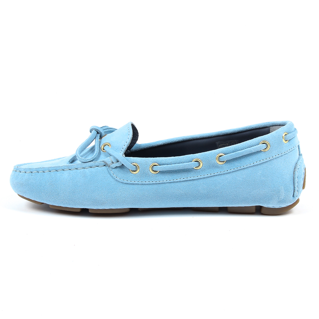 Mocasín V 1969 Italia para mujer azul claro PISA
