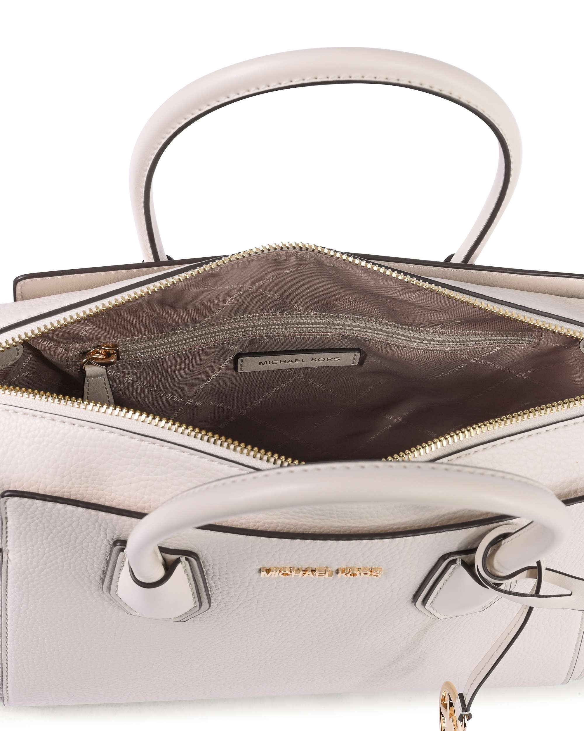 Bolsos de mano Michael Kors para mujer 35S4GM9S6L_LT CREMA