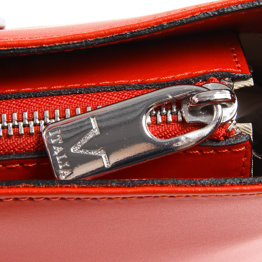 Bolso de mano para mujer V 1969 Italia V009-S RUGA ROSSO
