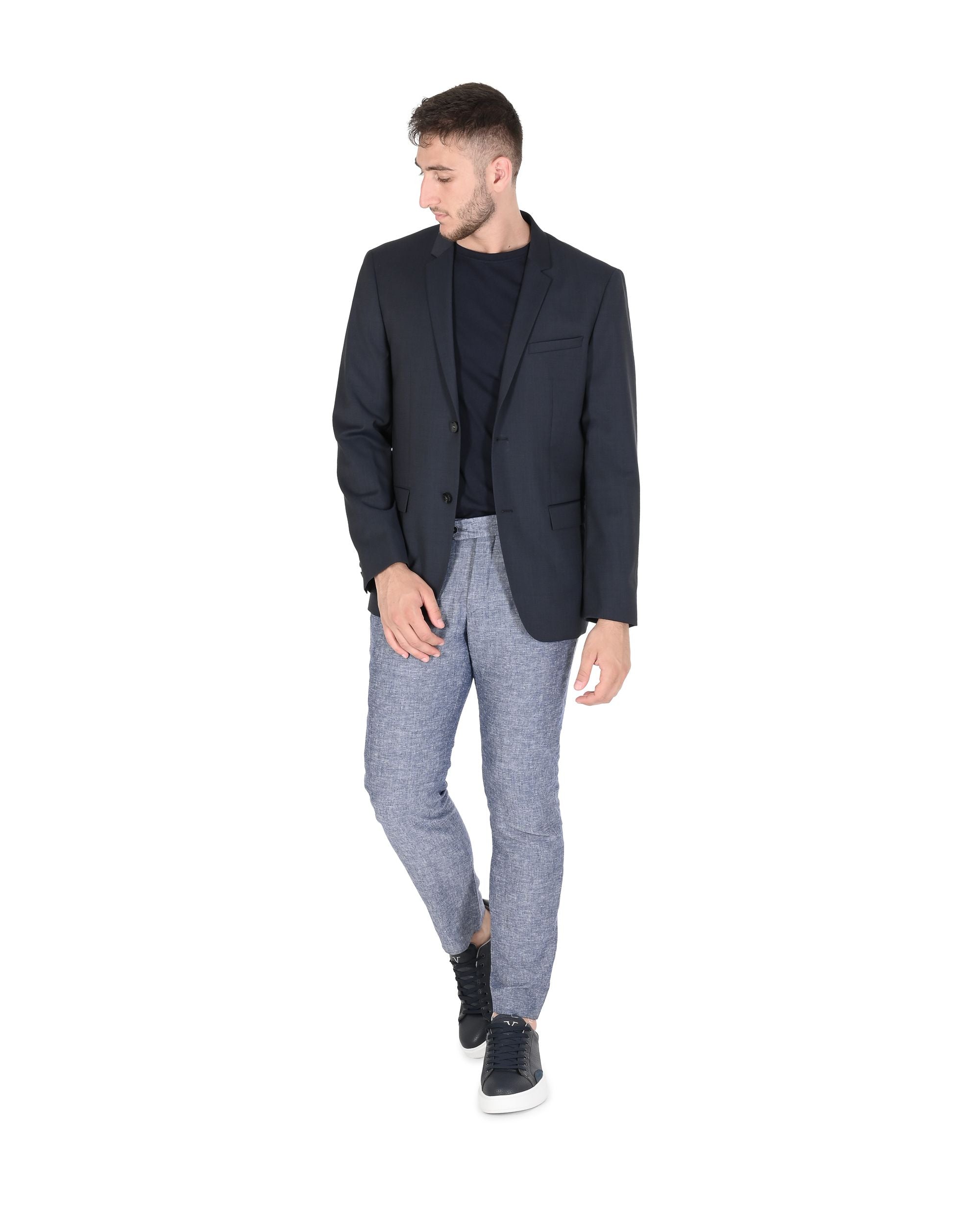 Calvin Klein Mens Blazer Blue K1EK101237478
