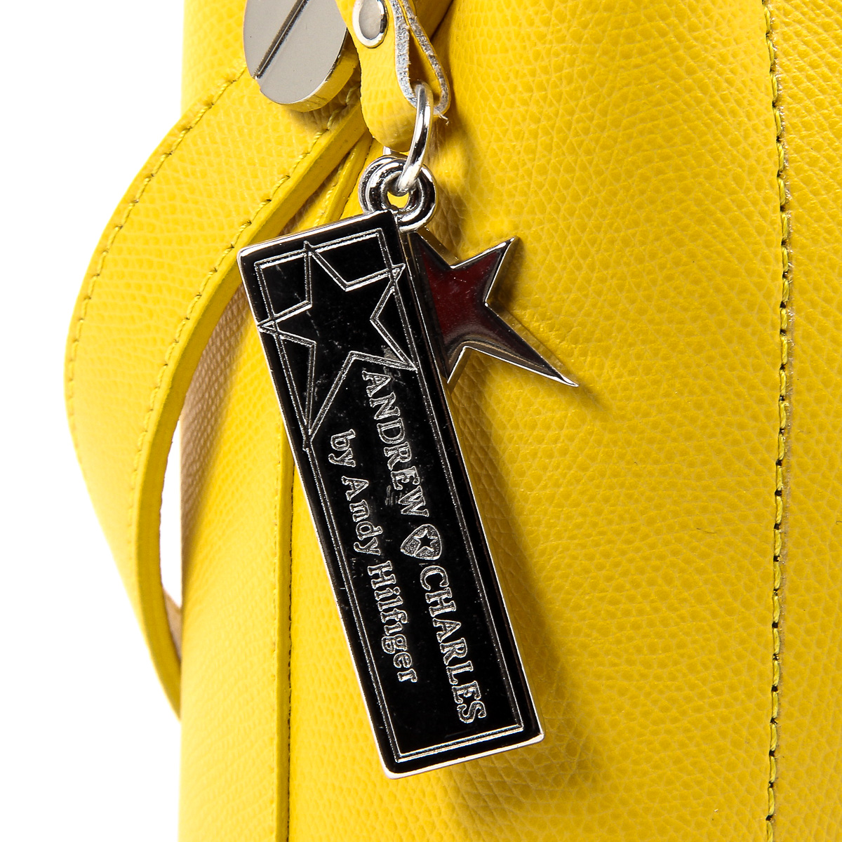 Andrew Charles Womens Handbag Yellow KYLA