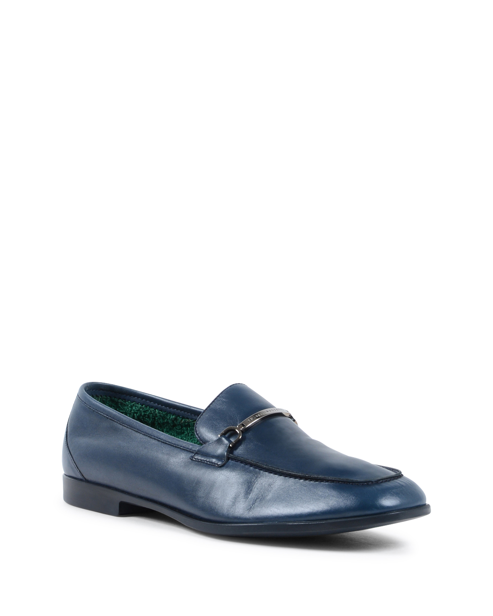 Fratelli Rossetti Mens Loafer Navy Blue 51946 SPLENDOR NAPPA NAVY
