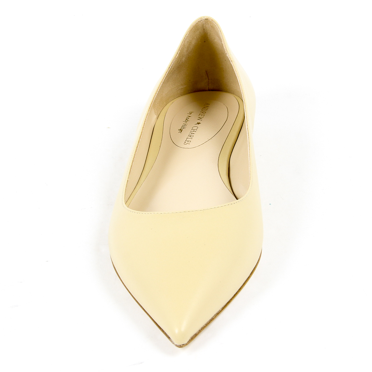 Andrew Charles Womens Ballerina Beige SONIA