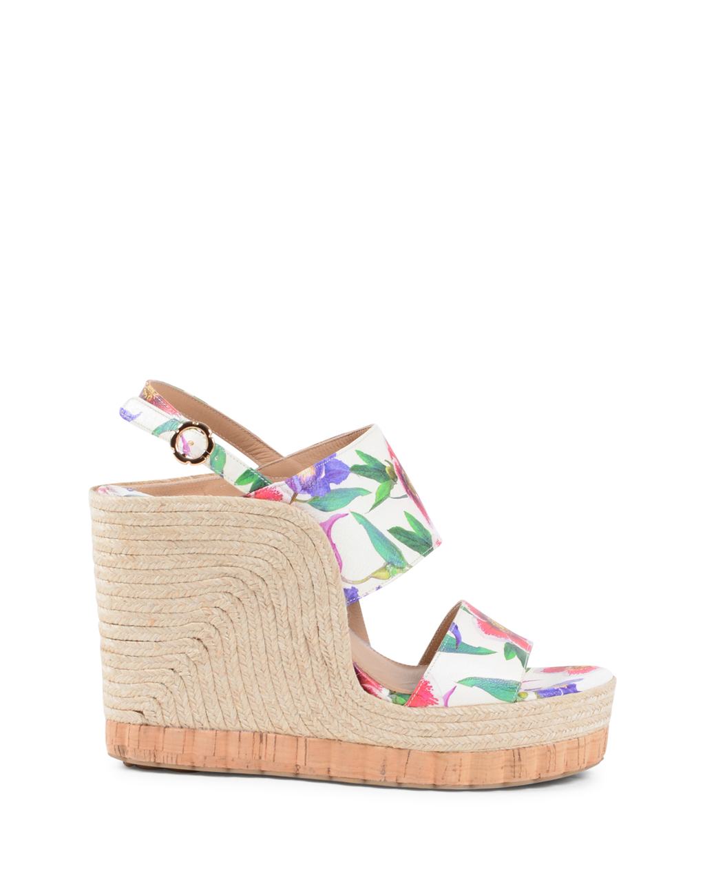 Salvatore Ferragamo Sandalia con Cuña Mujer Multicolor MARATEA