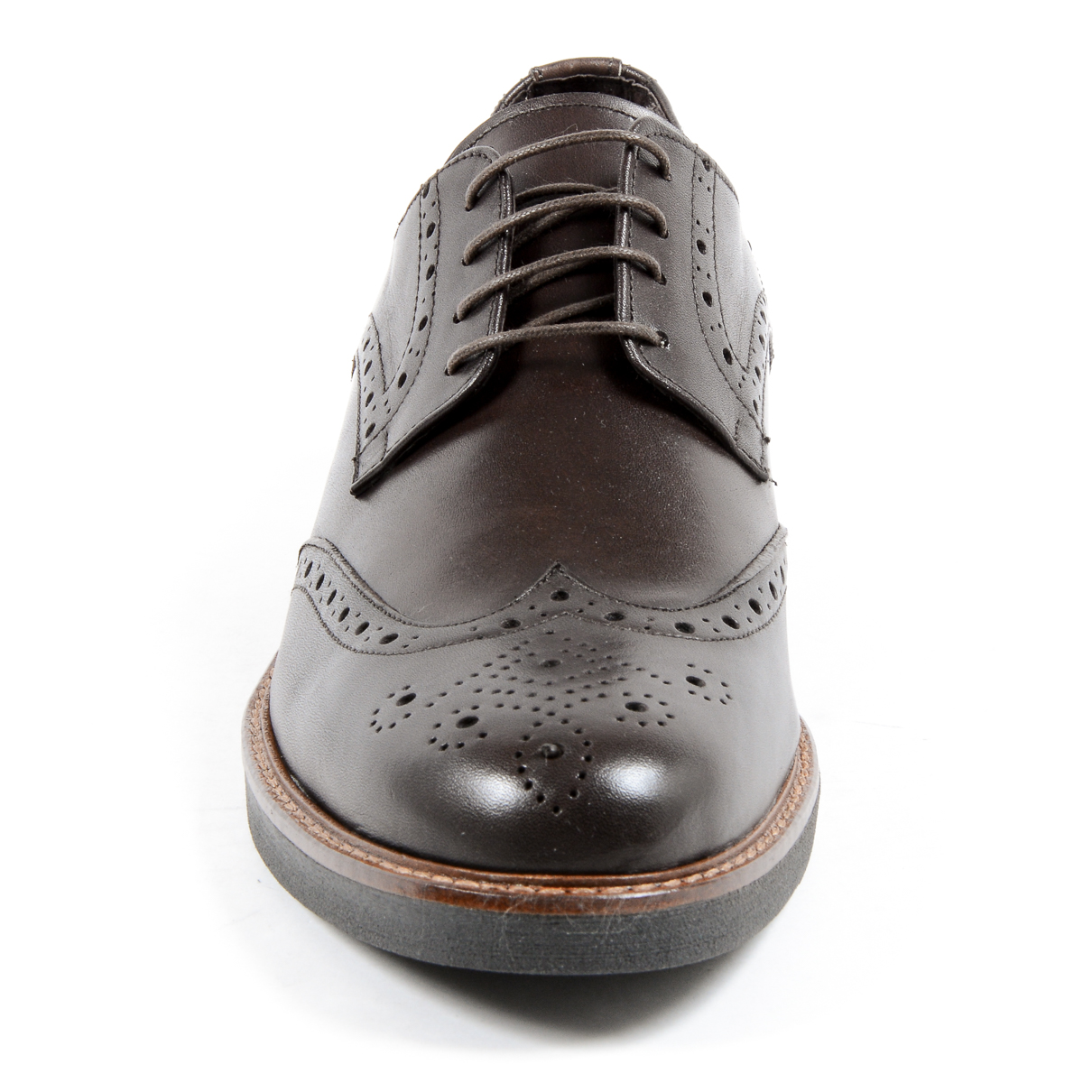 Andrew Charles Mens Brogue Shoe Brown IGGY