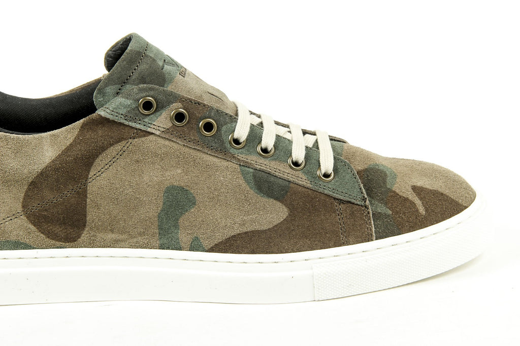 V 1969 Italia Zapatilla Hombre V5390 CAMOSCIO MIMETICO