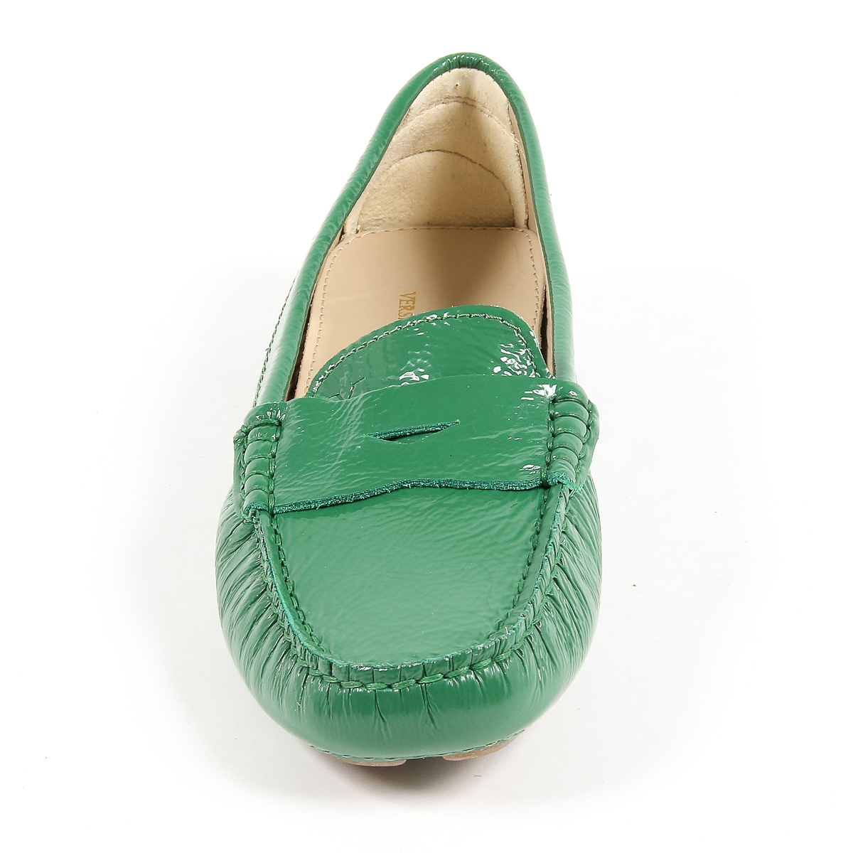 V 1969 Italia Womens Loafer Green AMALFI
