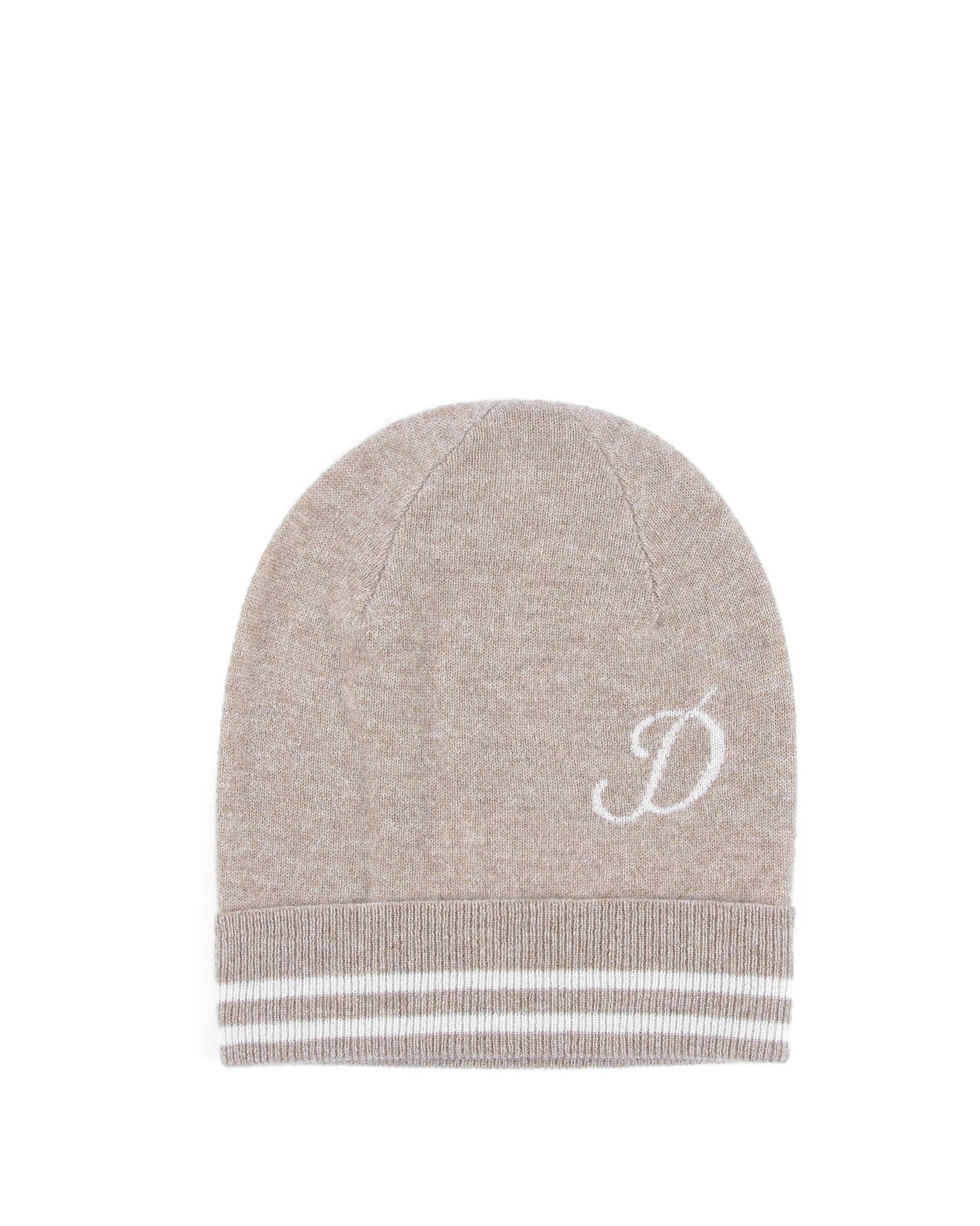 Gorro con monograma de Dee Ocleppo BRUNTSFIELD CAMEL D