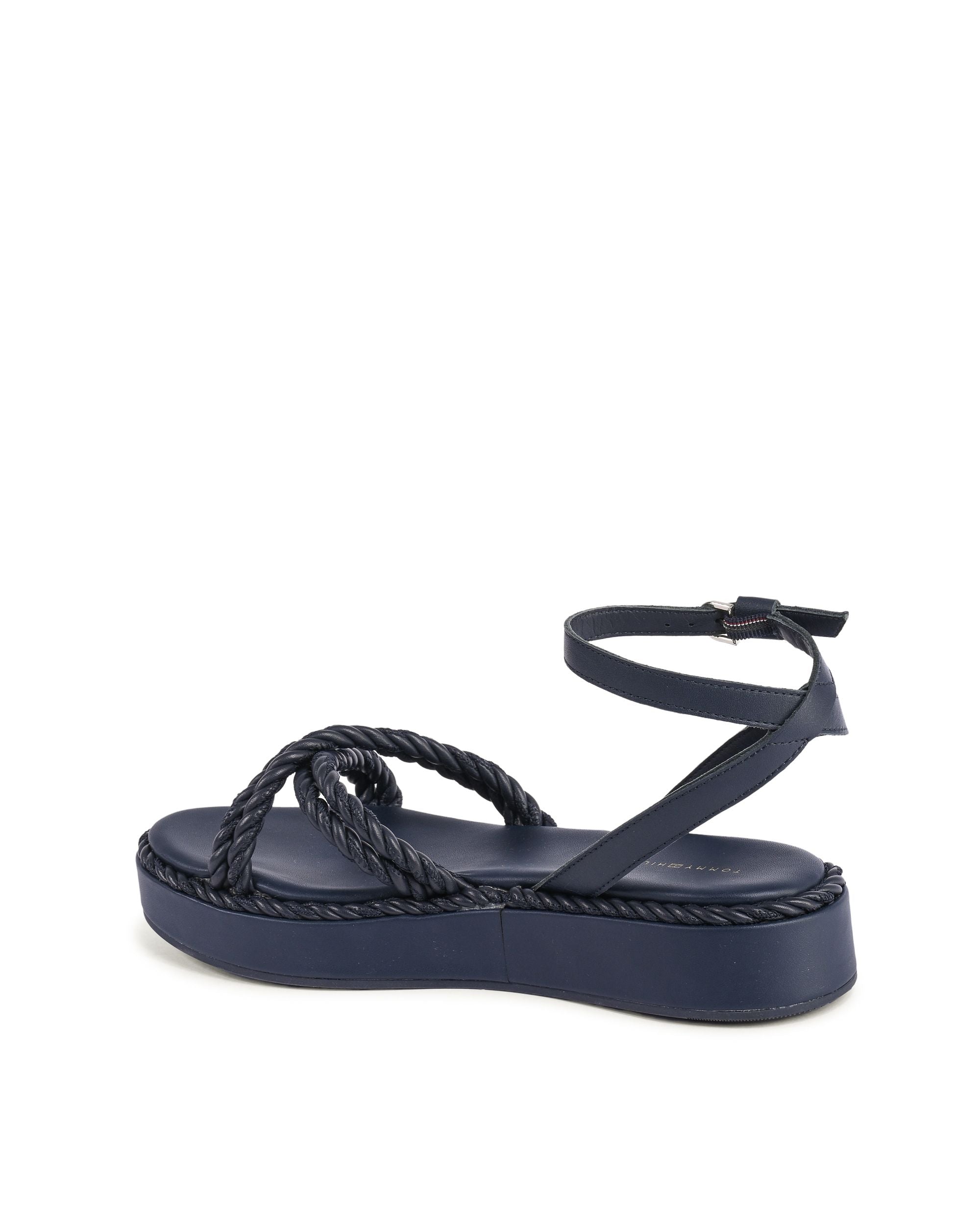 Sandalia Tommy Hilfiger para mujer azul FW0FW07136DW6