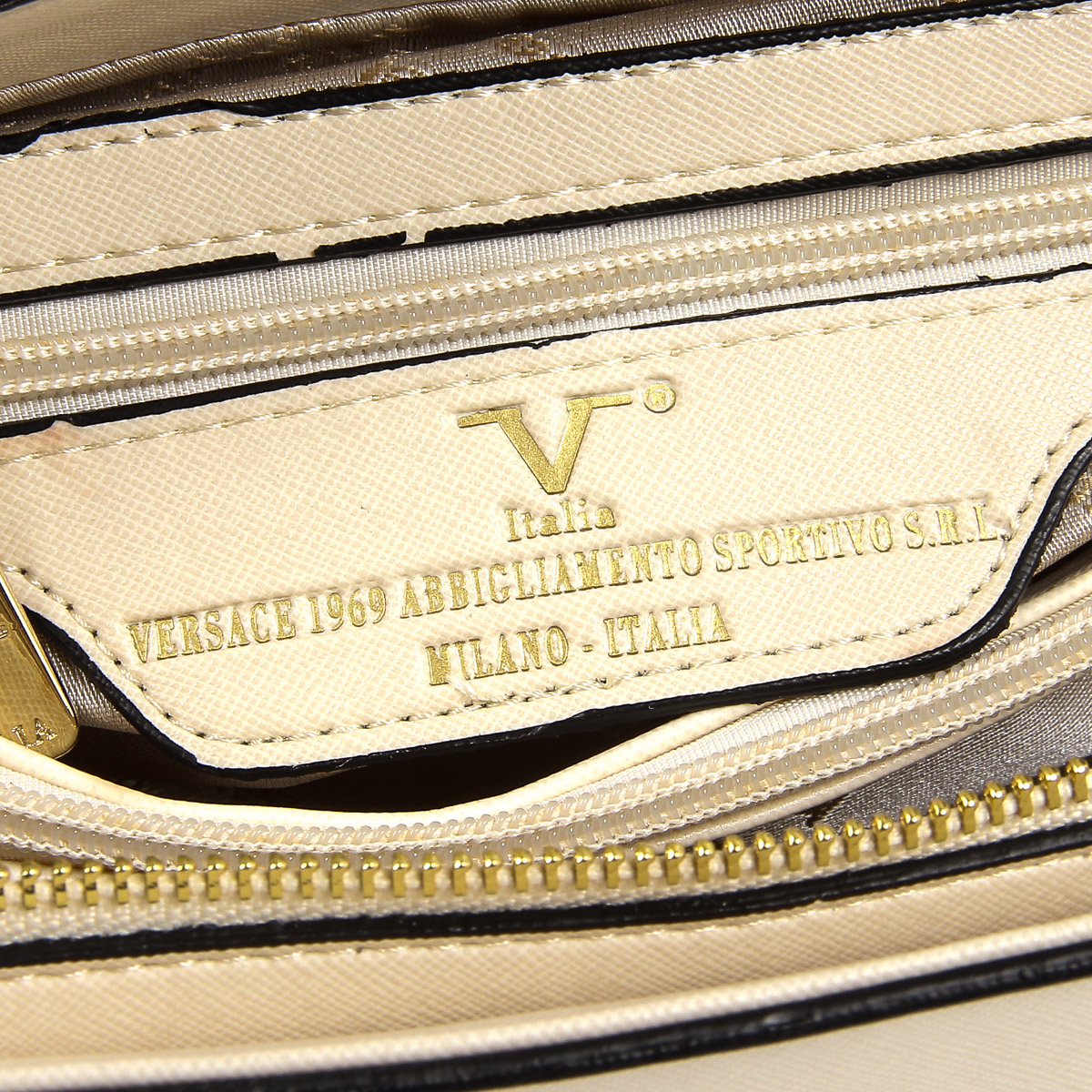 V 1969 Italia Womens Handbag Beige PRISCILLA