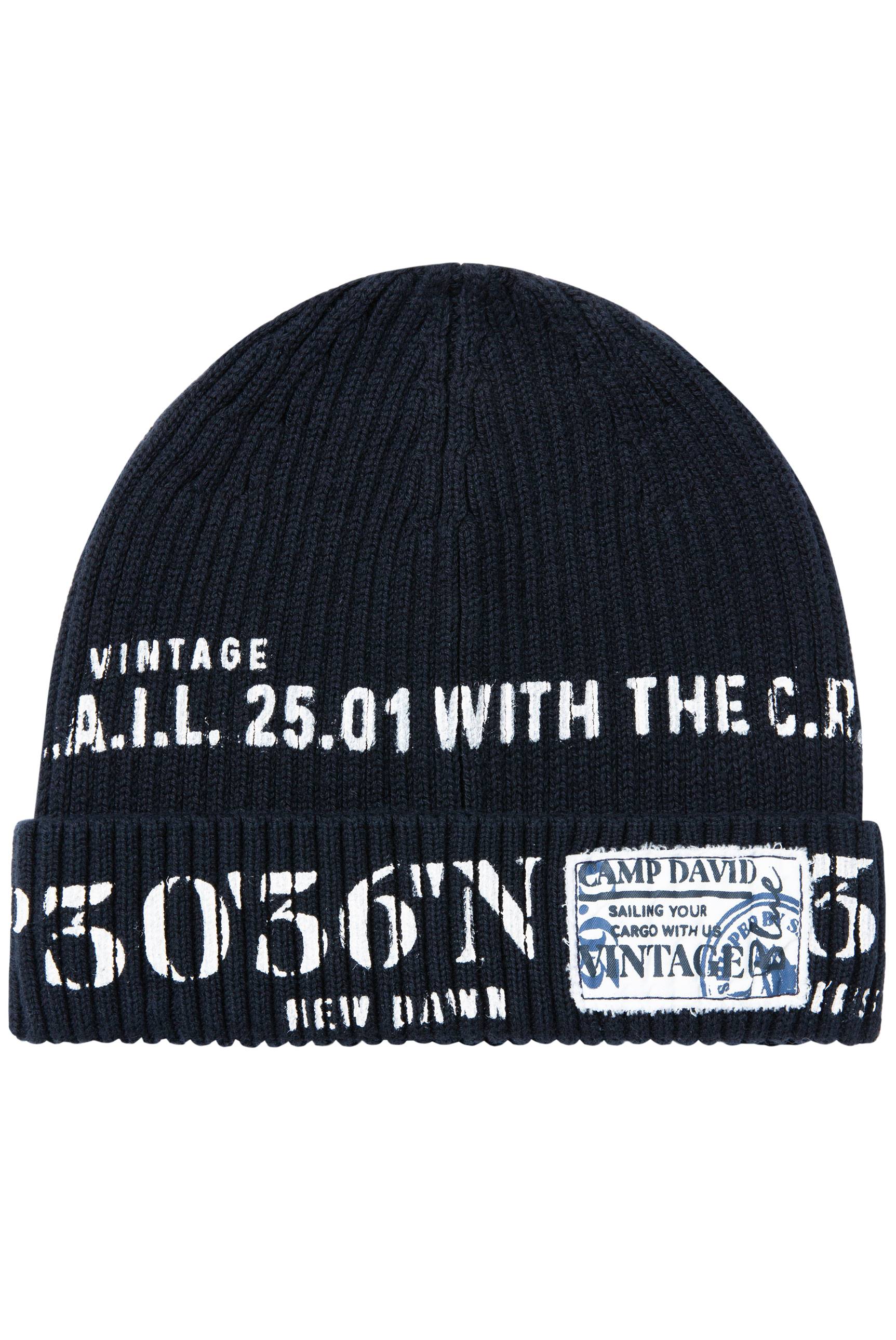 Gorra de punto para hombre Camp David