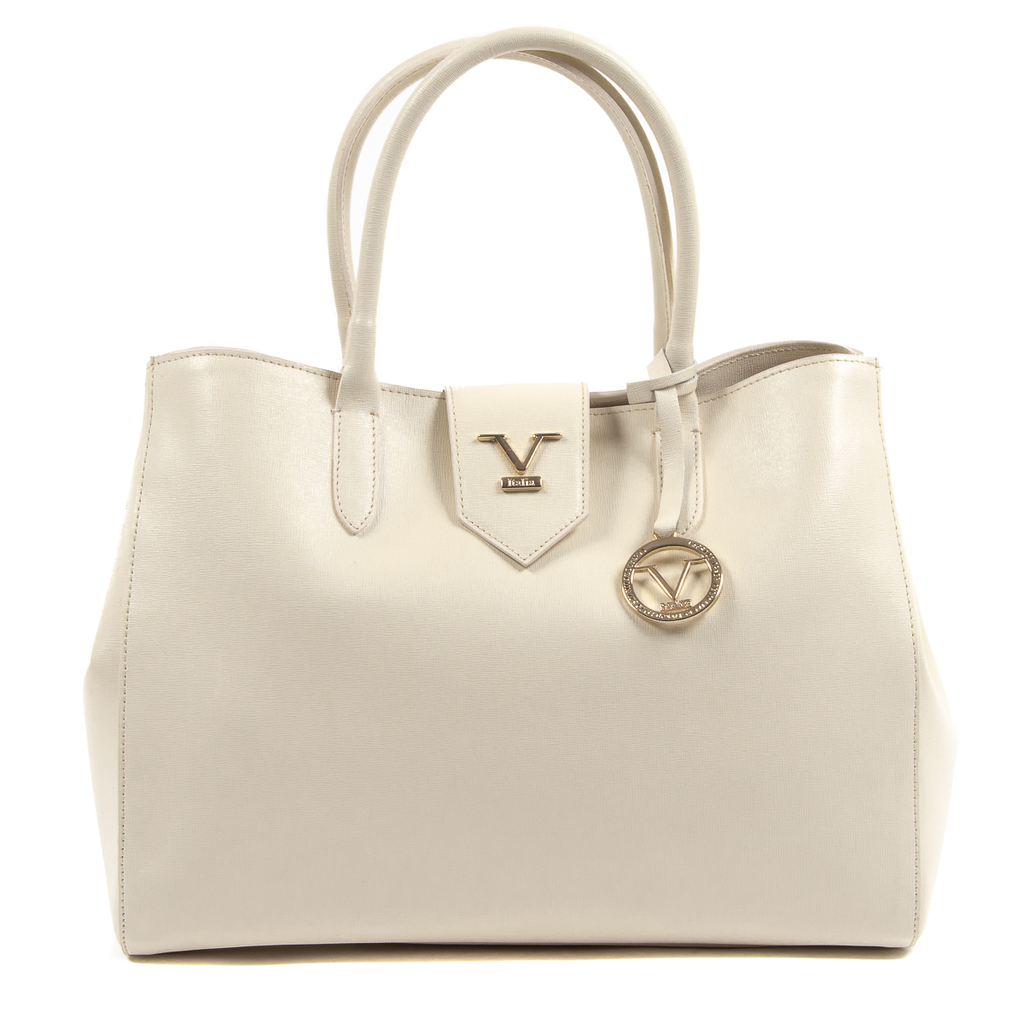 Bolso de mano para mujer V 1969 Italia blanco TURNER