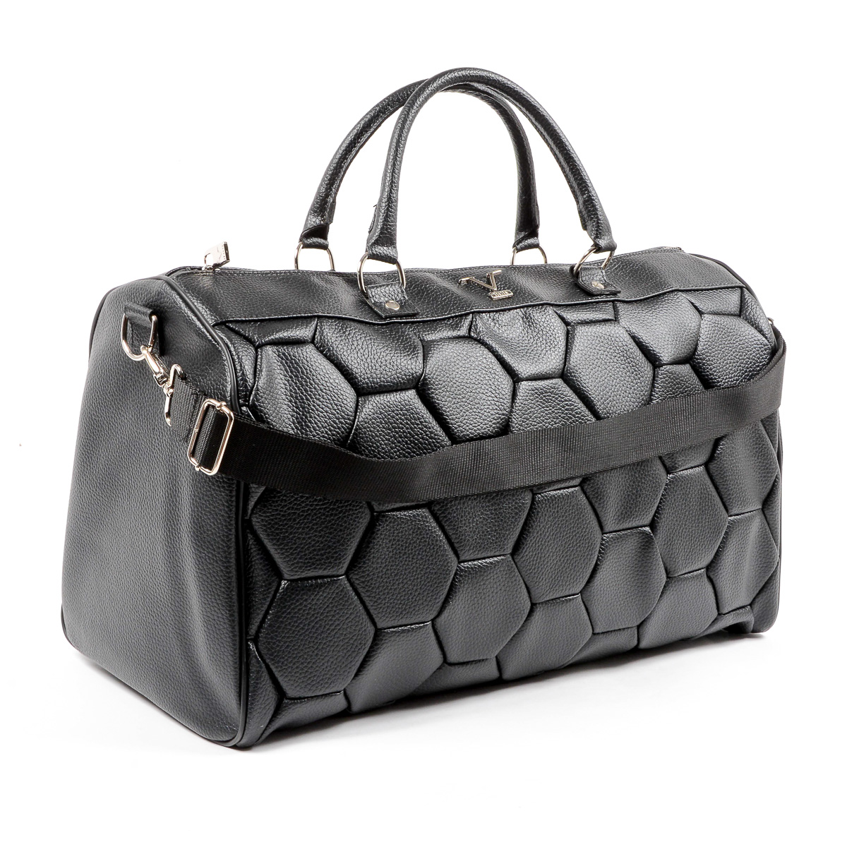 Bolso deportivo V 1969 Italia para hombre, color negro, KALI