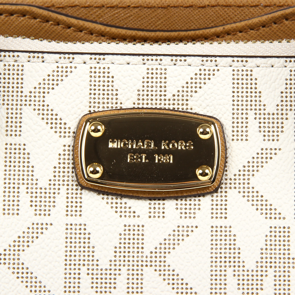 Michael Kors Womens Handbag KELLEN 35S7GSOS2B VANILLA ACRN