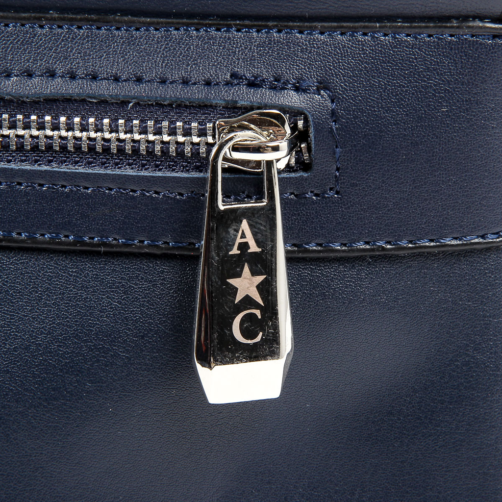 Andrew Charles Bolso de mano para hombre Azul oscuro MATTEW