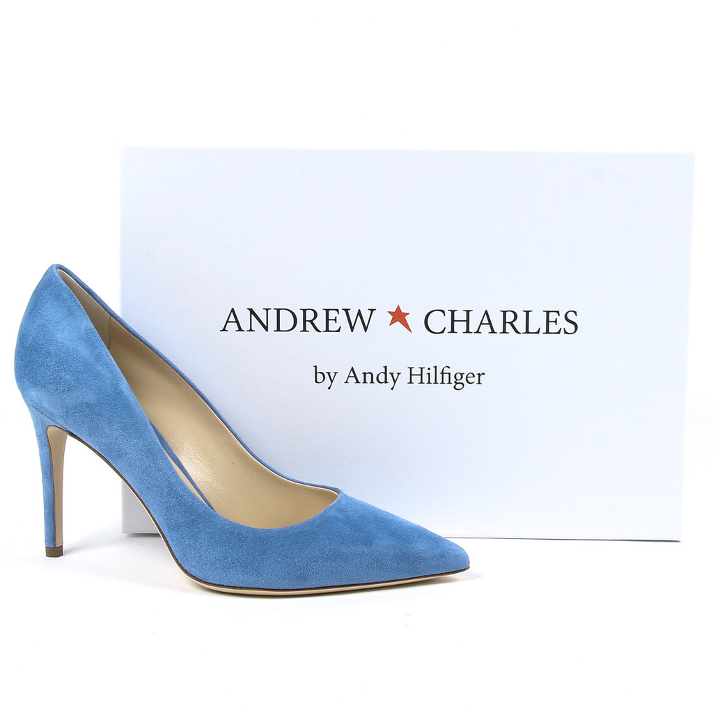 Zapatos de salón para mujer Andrew Charles By Andy Hilfiger Azul MEMPHIS