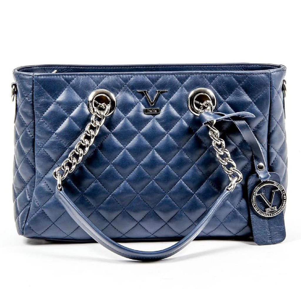 Bolso de mano para mujer V 1969 Italia V011 S BLUE JEANS