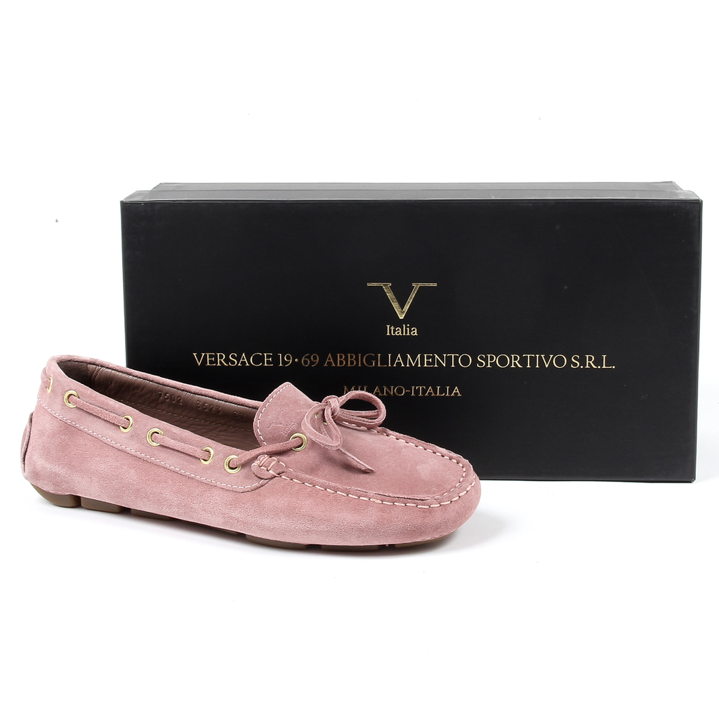 Mocasín para mujer V 1969 Italia Rosa PISA