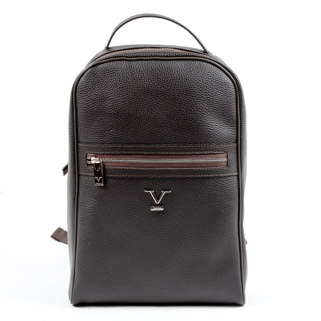 Mochila para hombre V 1969 Italia marrón DUBAI