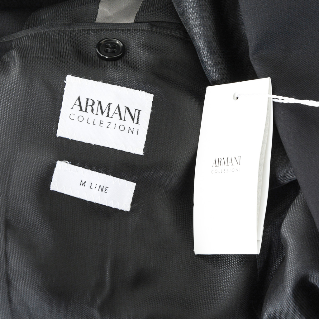 Armani Collezioni Mens Suit Black