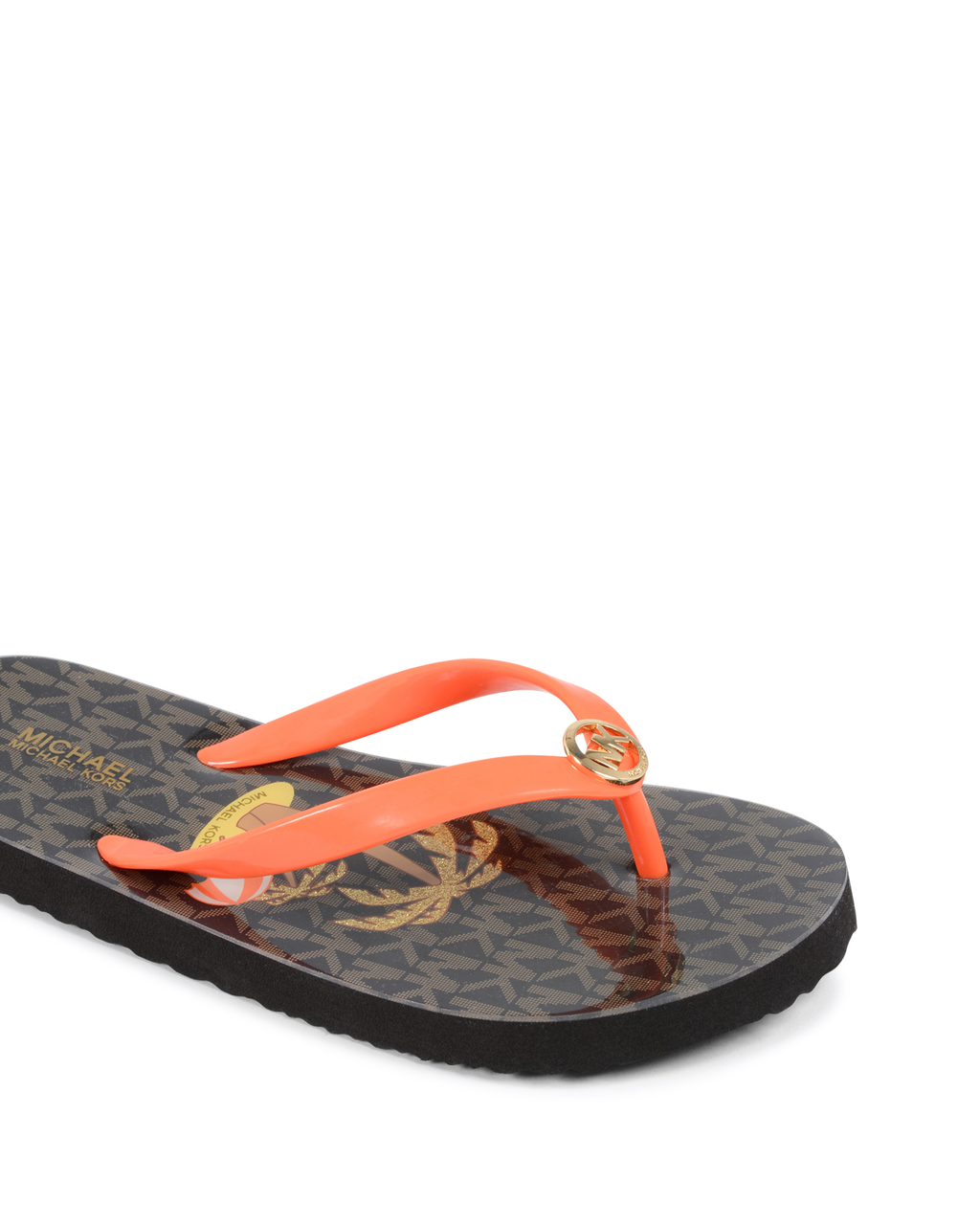 Michael Kors Tanga para mujer naranja brillante