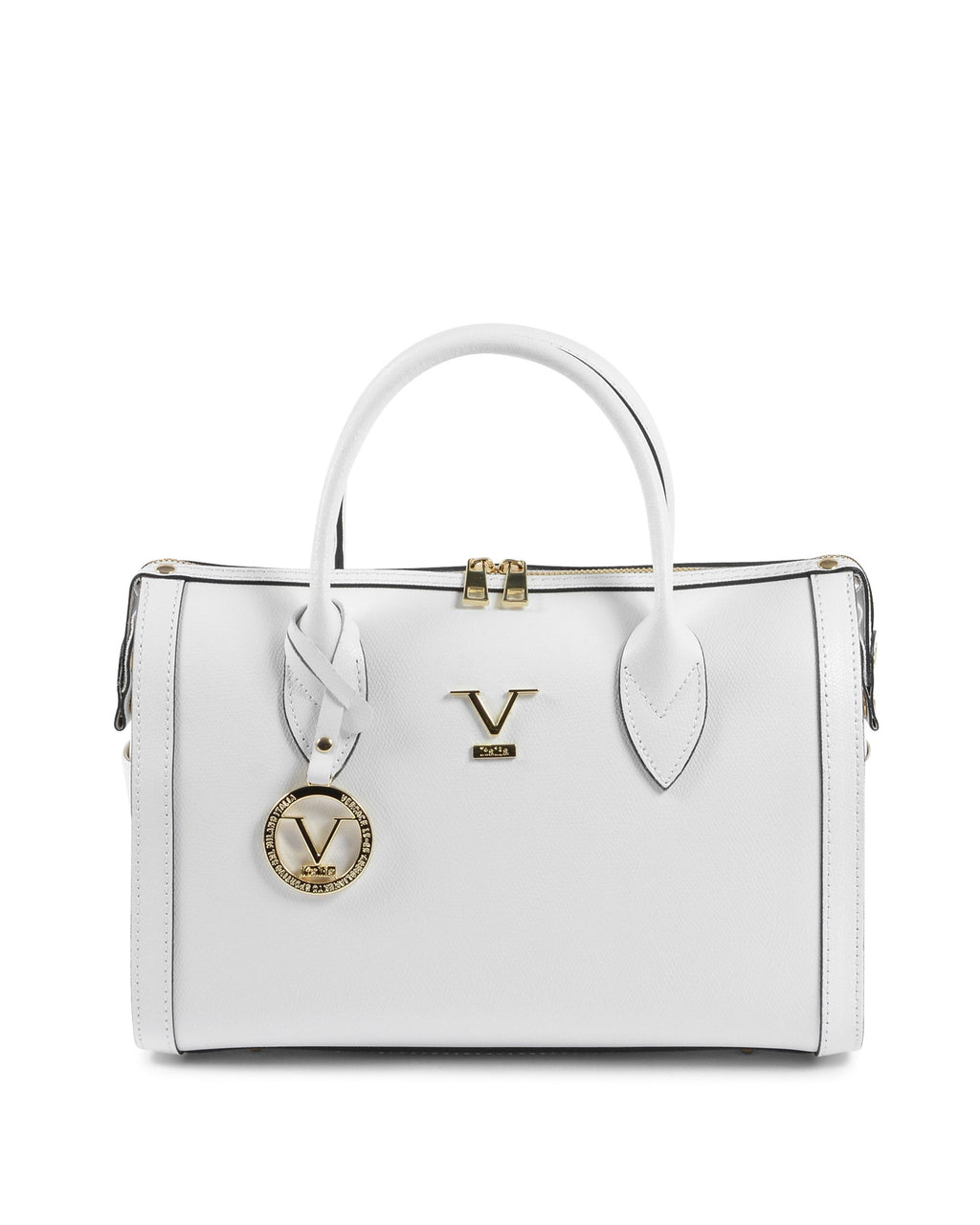Bolso Mujer V Italia Blanco V014-G PALMELLATO BIANCO