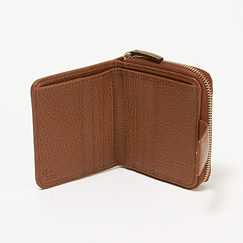 Cartera Gucci Original GG de lona y piel en color beige y marrón