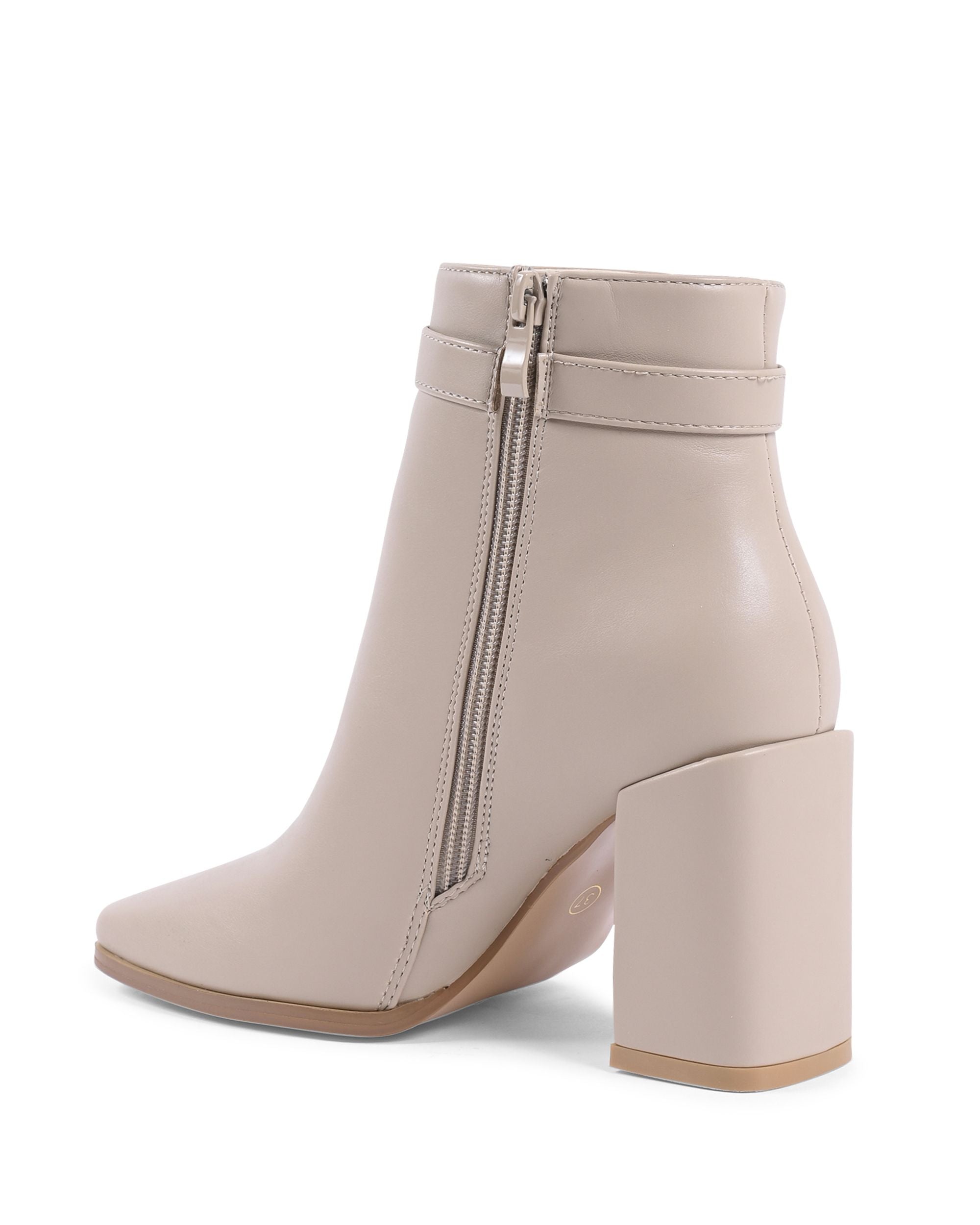 19V69 Italia Botines para mujer Beige X730 BEIGE