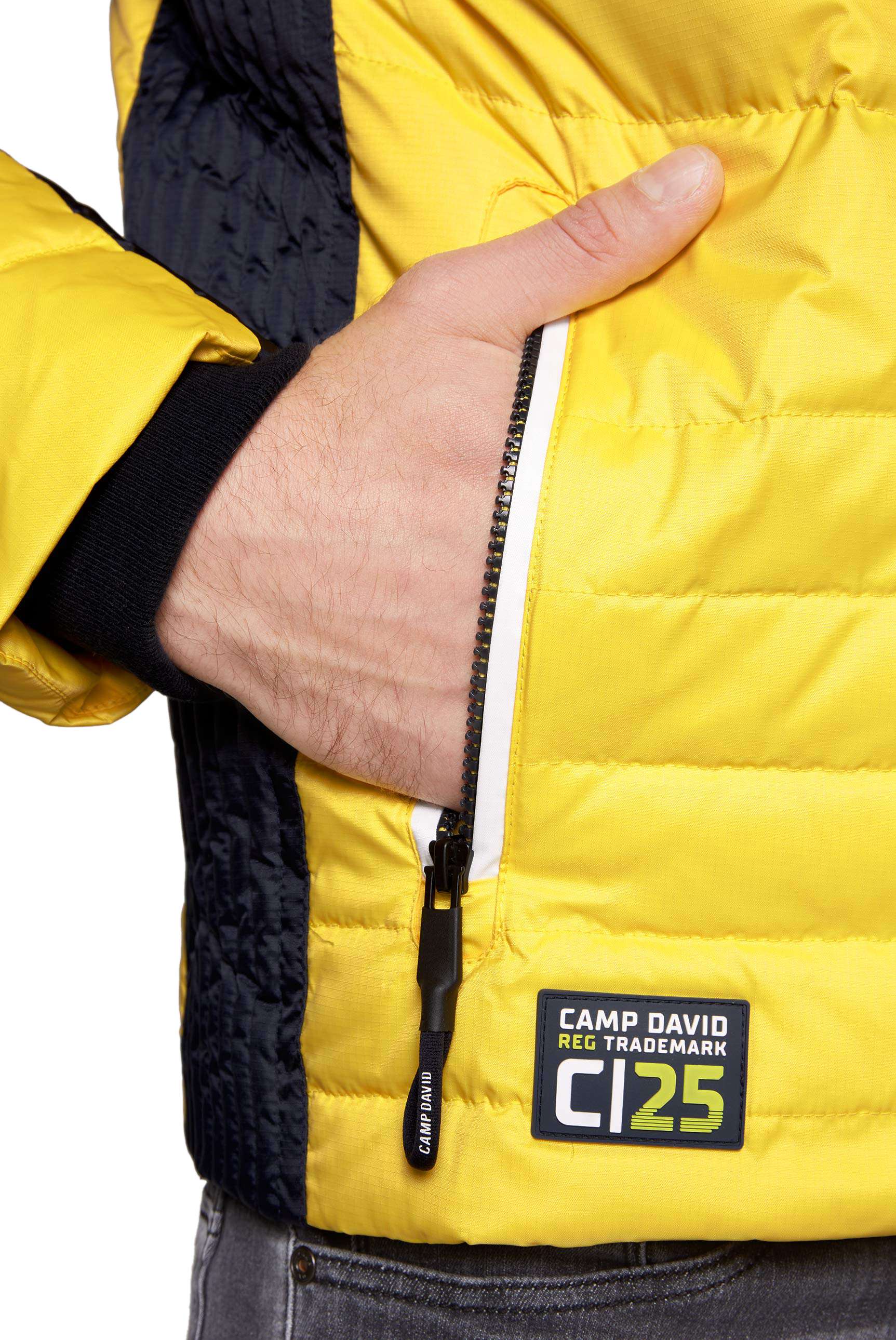Chaqueta con capucha para hombre Camp David