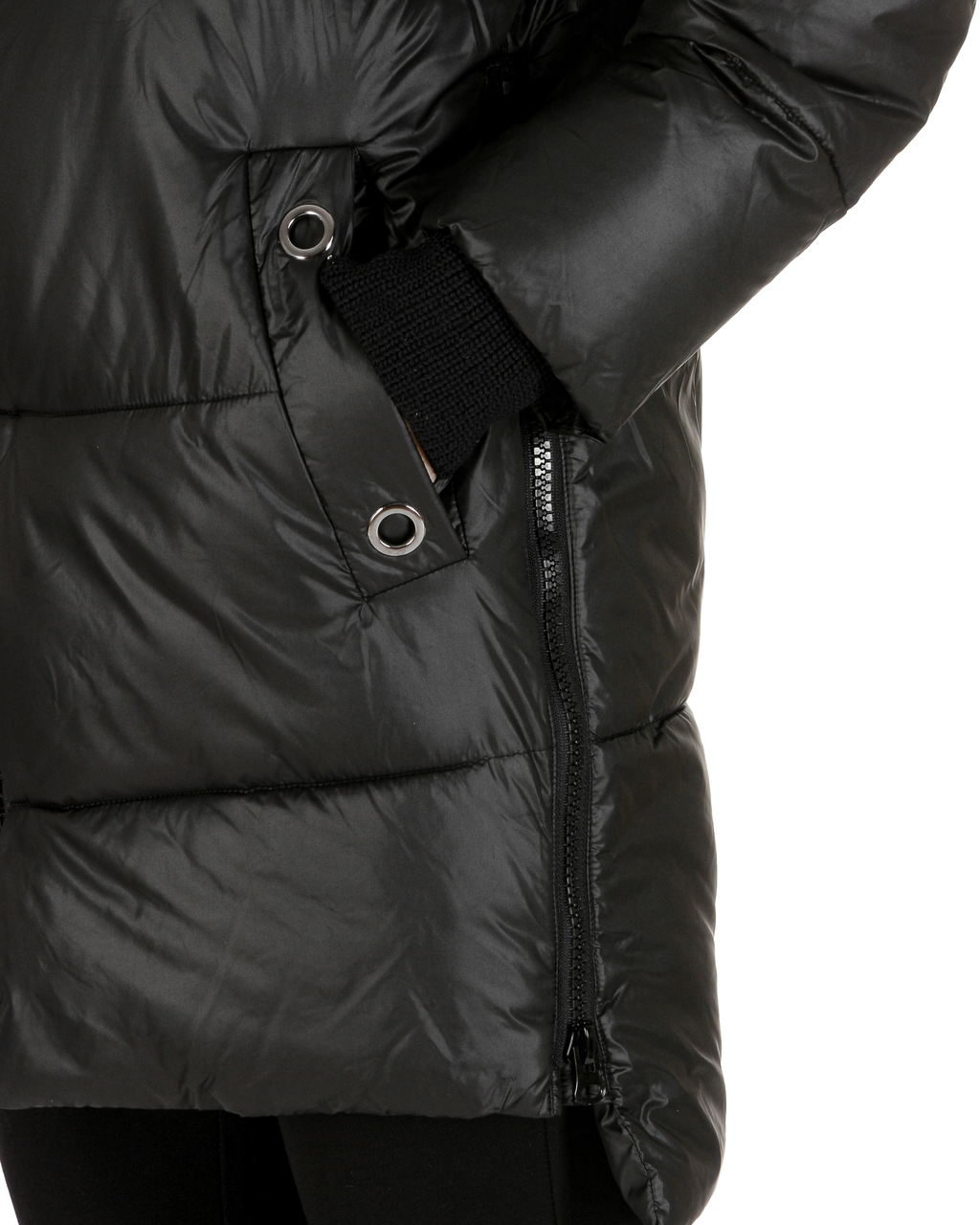19V69 Italia Chaqueta de mujer negra SAMIRA BLACK