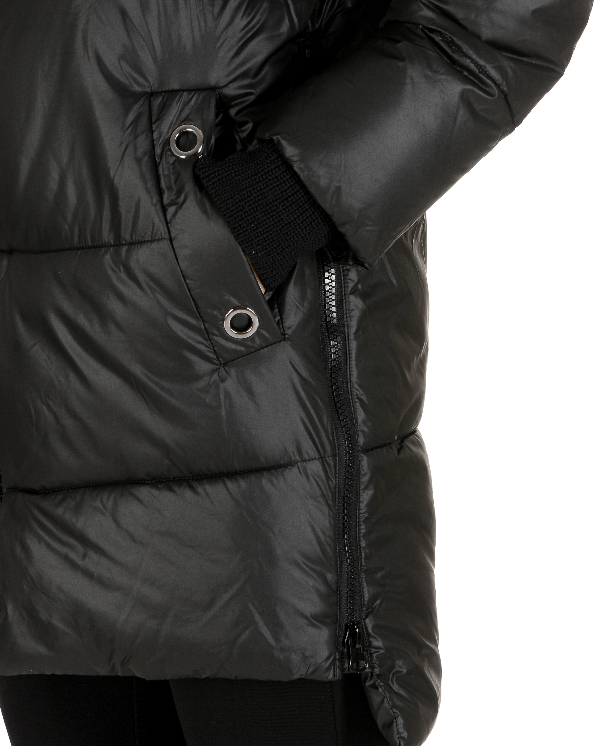 19V69 Italia Chaqueta de mujer negra SAMIRA BLACK