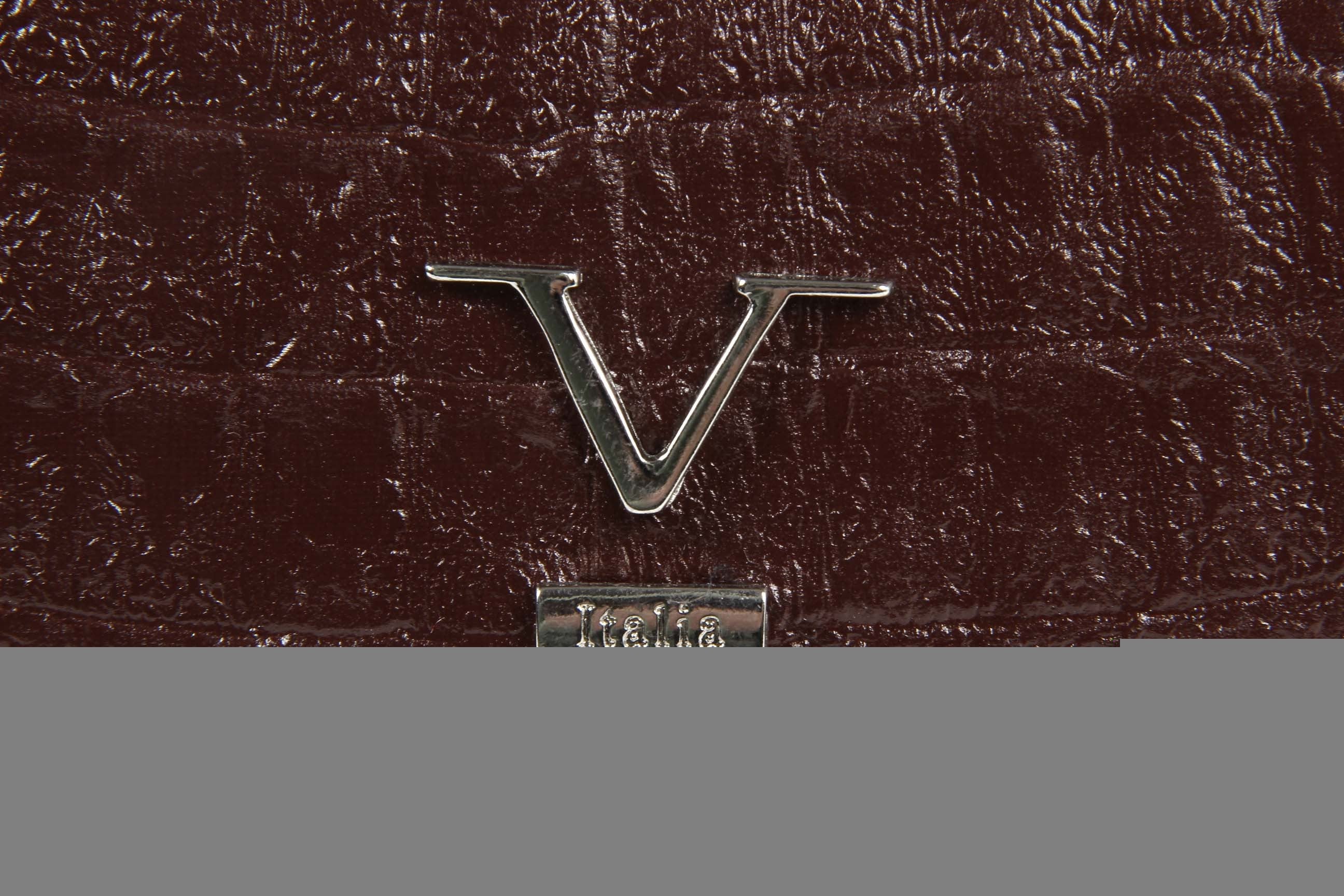 Bolso de mano para mujer V 1969 Italia ARC04 PELAGIA COCCO BORDEAUX