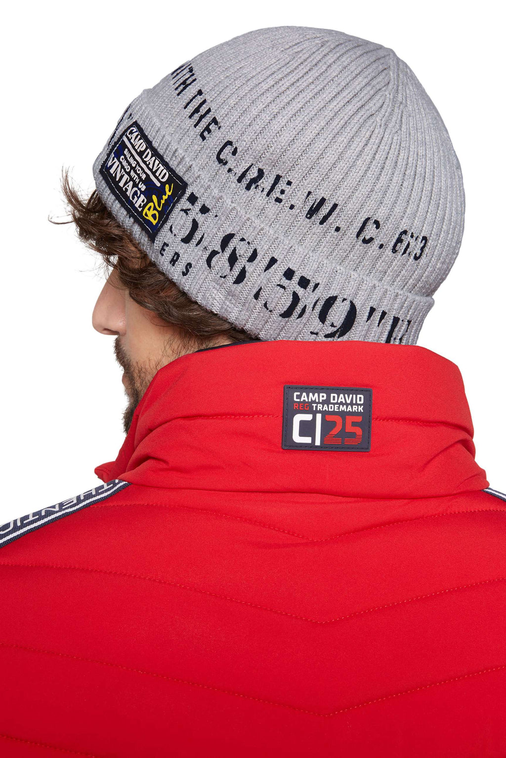 Gorra de punto para hombre Camp David