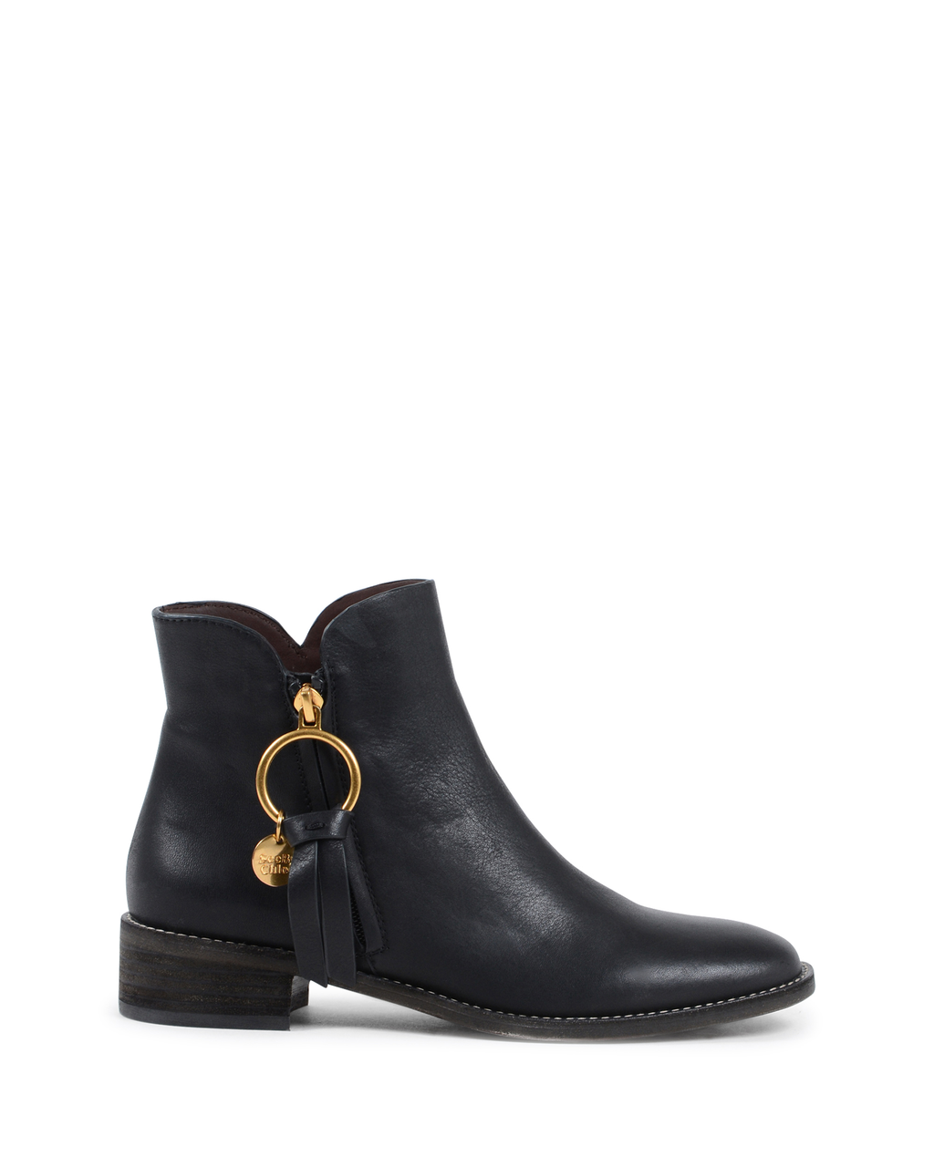 ChloÃ¨ Womens Ankle Boot Black SSB31147A NERO