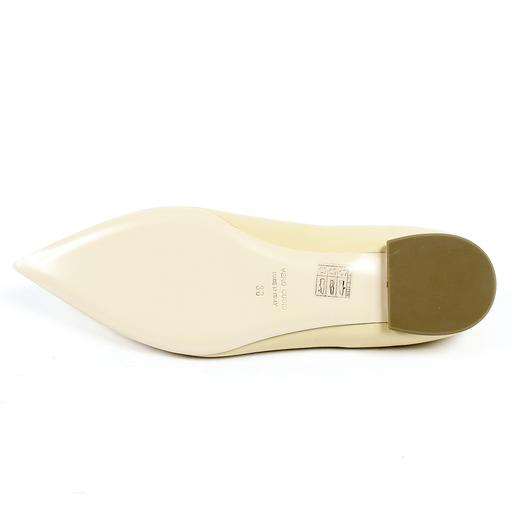 Andrew Charles Womens Ballerina Beige SONIA