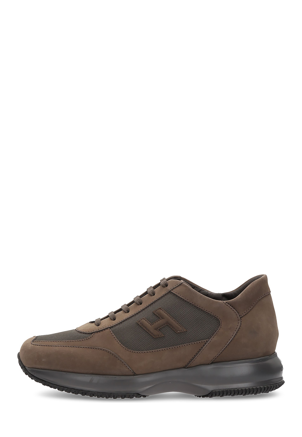 Hogan Mens Sneaker Brown Interactive HXM00N0I980008659H3