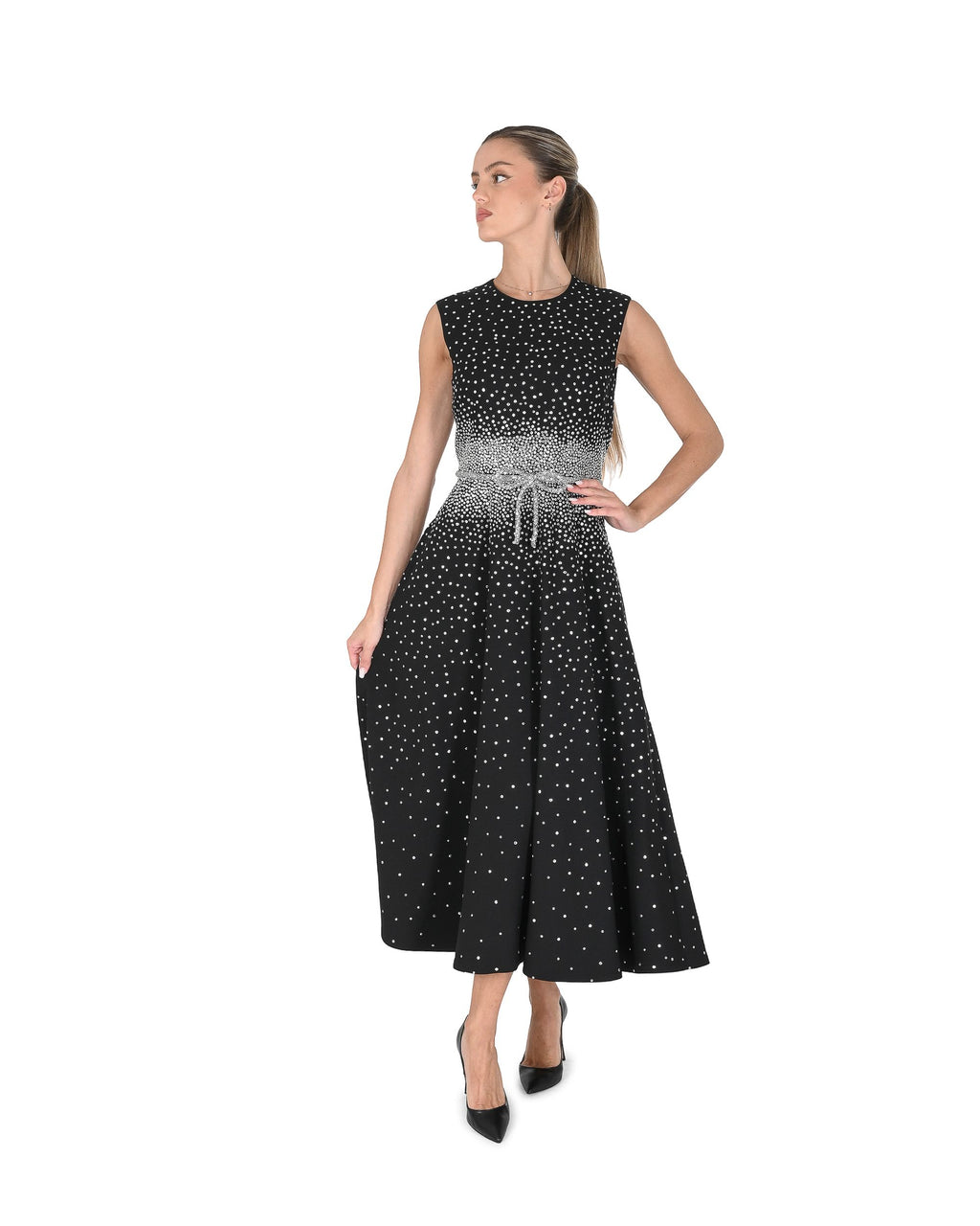 Valentino Womens Dress VA4701CF NUD 8S1